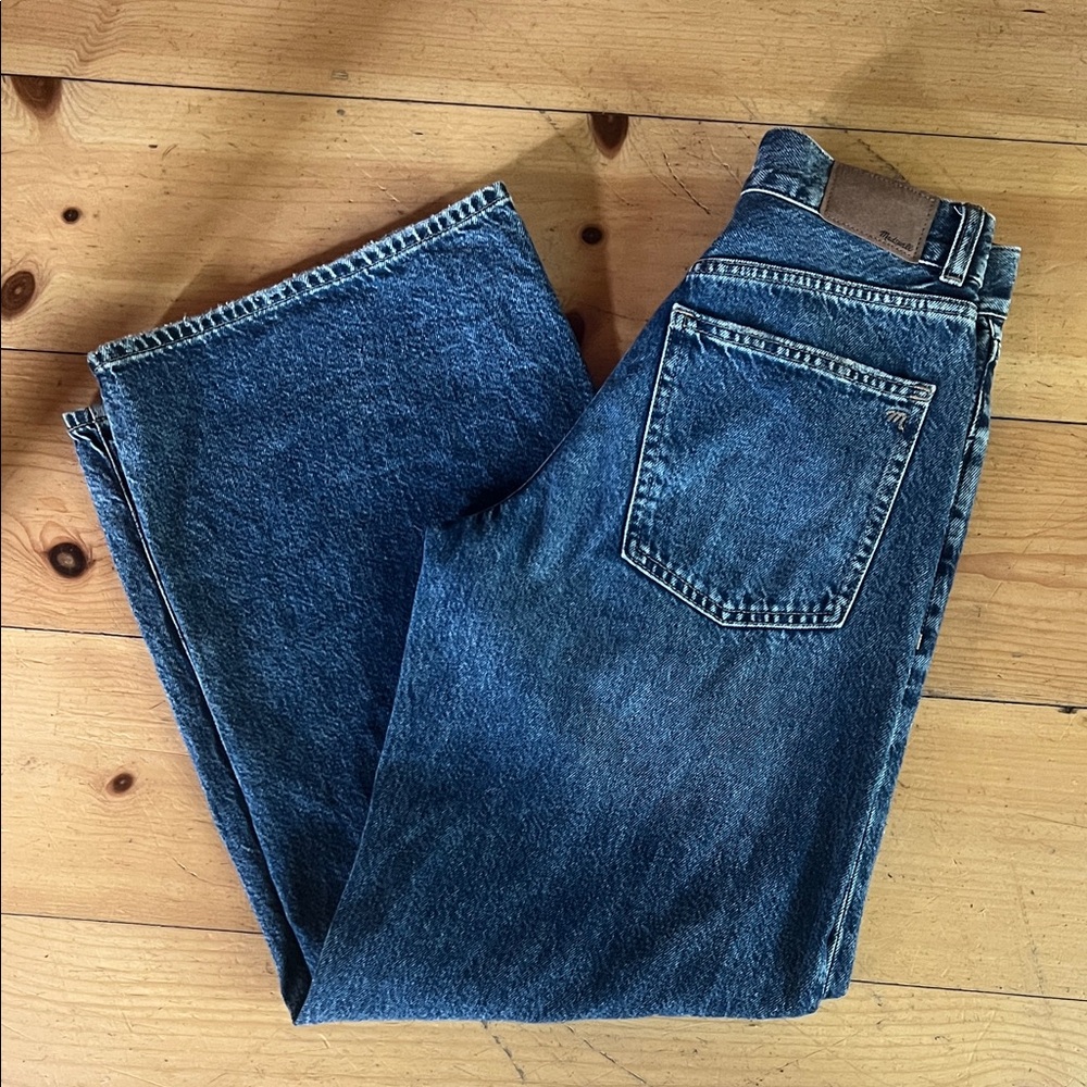 Like New Madewell Super Wide Leg 25P - Picture 6 of 6